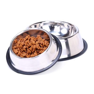 China Sustainable Slow Feeder Dog Wheels Stainless Steel , Metal Pet Feeder Wheels Water Bowl For Cats And Dogs for sale