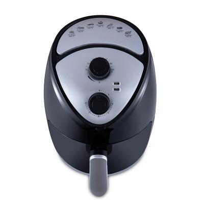 China Easy Operate Home Air Fryer 2.5L 1200W Automatic Air Fryer Stainless Steel Air Fryer Automatic Healthy Oil Free Cooking for sale