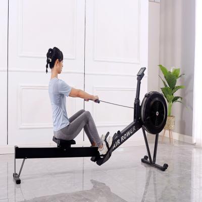 China 2021 Commercial Universal Workout Gym Body Fitness Equipment Rowing Machine Air Rower for sale