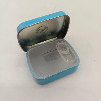 China Recyclable Hot Sale Peppermint Mint Candy Tin Packaging Box for sale