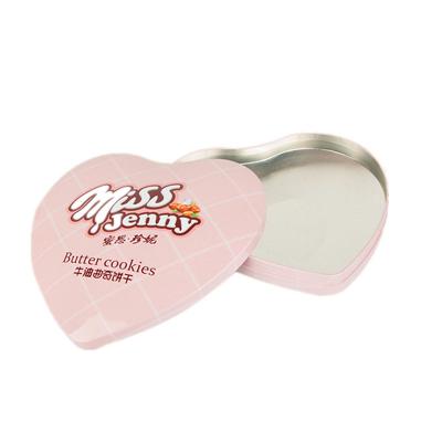 China Canned Food Customized Wholesale Metal Heart Box Chocolate Box Valentine Gift Box for sale