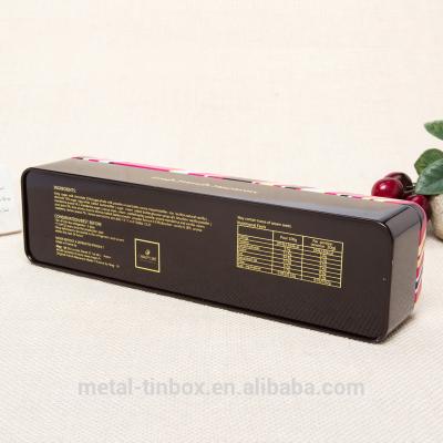 China Aseptic Manufacturer Sells Custom Product Model Chocolate Box Metal Food Packing Box for sale