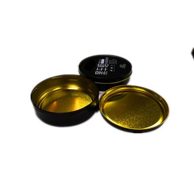 China Recyclable Can Be Customized Pot High-Grade Metal Seal Gasket Iron Round Car Wax Can Tin Can for sale