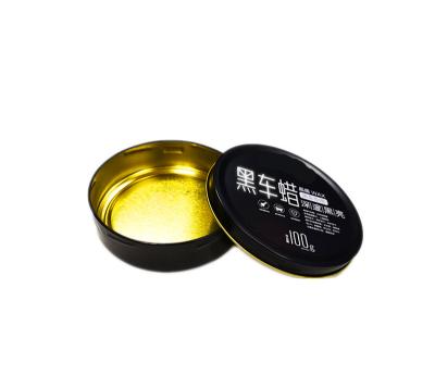 China Custom Recyclable Empty Pomade Tin Can Cans Container Recyclable Factory Metal Packaging Car Hair Wax for sale