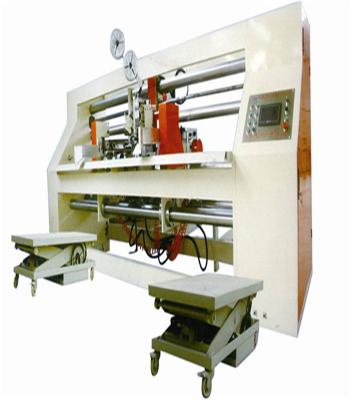 China machinery & Professional XY Semi-automatic Double Piece Cardboard Hardware Quilting Machine for sale