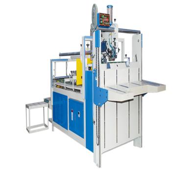 China Semi - Automatic Gluing Machine / Beverage Can Gluing And Folding Machine for sale