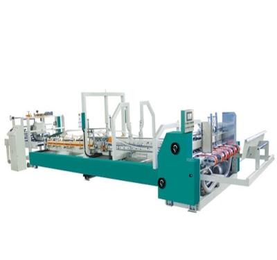 China Full Automatic Beverage Shoe Box Folder Gluer Machine for sale