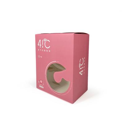 China Disposable paper box for packing custom cosmetic box with your own logo with high quality for sale