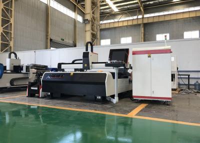 China Servo Motor Metal Tube Laser Cutting Machine , Metal CNC Machine Laser Cutter for sale