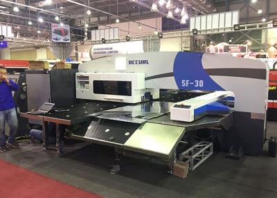 China Siemens CNC Amada Turret Punching Machine 4 Axis 32 Stations Horizontal for sale