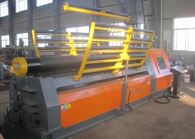 China Carbon Steel Hydraulic Rolling Machine CNC Roll Bender 5.5 M / Min W12-16*2000 for sale