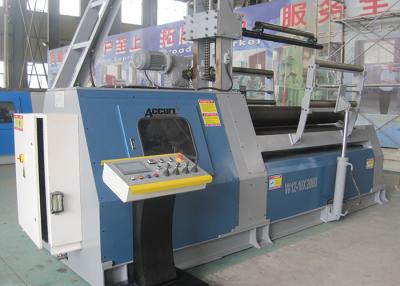 China Touch screen Automatische Hydraulische Rolling Machines met PLC W12-16*2500mm Te koop