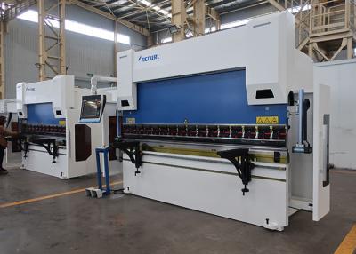 China 125 dobladora del freno de la prensa hidráulica del CNC de la tonelada 3100m m 6-Axis con el CNC de DELEM DA66T en venta