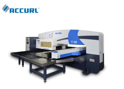 China 24 Working Station Sheet Metal Punch Press Machine CNC Control Closed Type for sale