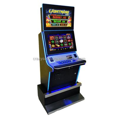 China Popular Newest Dual Screen Metal Arcade Game Machine Lighting Link Deluxe for sale