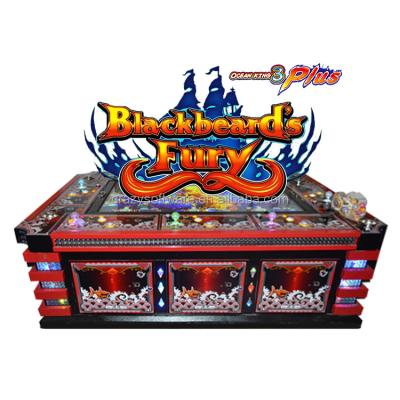 China Arcade Tables Fish Skill Game 3 Ocean King 2021 Plus Blackbeard's Fury Blackbeard's Fury for sale