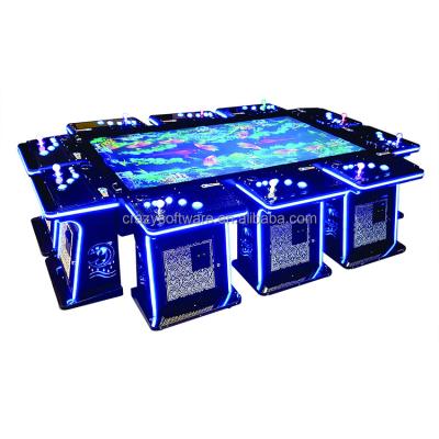 China Amusement 10 Player Buffalo Thunder Buffalo Thunder 3 Plus Player Table Fishing Game Machine Ocean Game King for sale