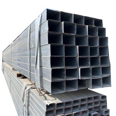 China Ship Plate Hot rolled square stainless steel galvanized tubes100x100x5 galvanized square pipe for sale