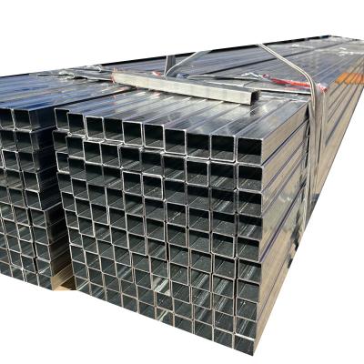 China Making pipes Galvanized steel ms square pipe galvanized steel square tube pipe for sale