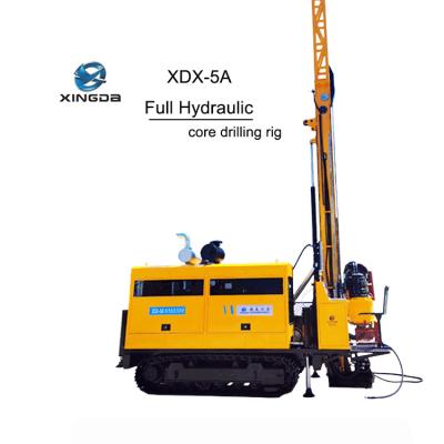 China Construction worksÂ   1500m Depth Hydraulic Rotary Crawler Cable Core Drilling Rig For Sale for sale