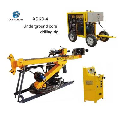 China Construction worksÂ   Multi-angle Drilling Rig XDKD-4 Crawler Mounted Underground Core Mining Drilling Rig for sale