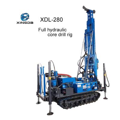 China Cultivate High Efficiency XDL-280 Hydraulic Diamond Core Drilling Rig For Sale for sale