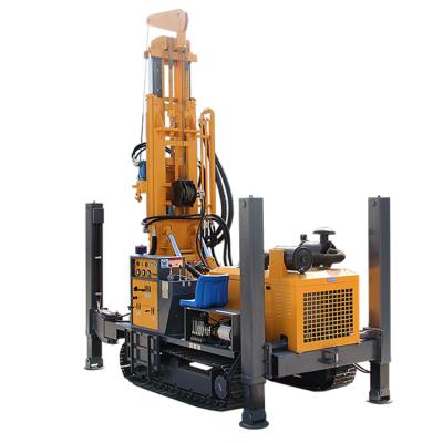 China Farms High Efficiency Crawler Multifunctional Hydraulic Water Well Drilling Rigs For Sale for sale