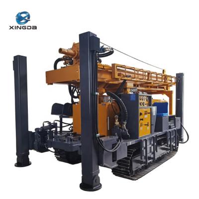 China Water Well Farms 580m Depth Crawler Type Water Well Drilling Rig Multifunction Drilling Rig for sale