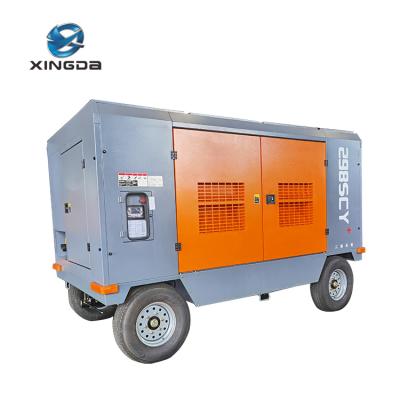 China Hot Selling Lubricated Screw Air Compressor 17bar Air Compressor For Drill Rig for sale