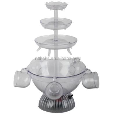 China AS Red Wine Fountain Party Plastic Wine Fountain Machine for sale