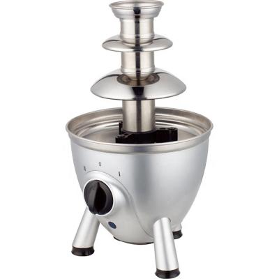 China Household GS LFGB ETL CE 3-Tier Stainless Steel Chocolate Fountain for sale