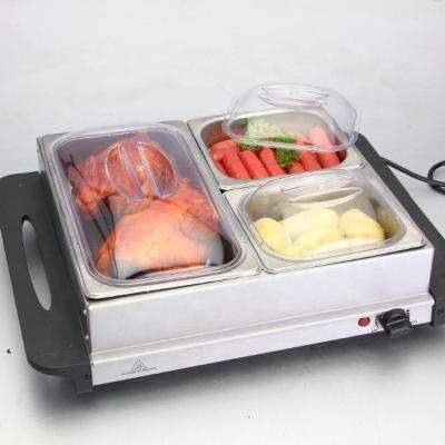 China Electric Heating Tray Buffet Serving Dish /Tray Buffet Heater Set for sale