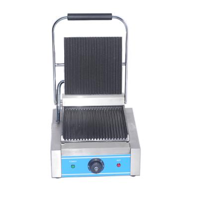 China Deli Factory Direct Selling Safety Cooking Food Grade SS Panini Press Grill Equipment Sandwich For Hotel for sale