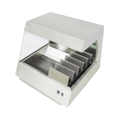 China Commercial Deli Stainless Steel Food Display Electric Chips Warmer for sale