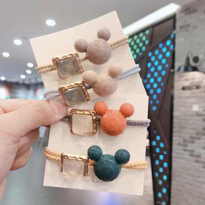 China China korean manufacturing cheap simple cartoon hair rope lovely elastic ring children for sale