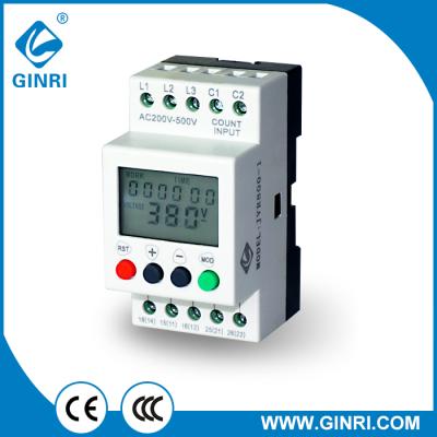 China JVR800-2 LCD Display Voltage Monitoring Digital Overcurrent Timer Sealed Three Phase Relay for sale