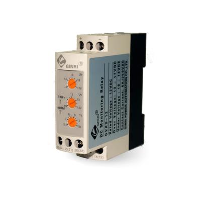 China Sealed DC Voltage Controlled Relay 12V 24V 36V 48V Voltage Monitor High Low Control Relay for sale