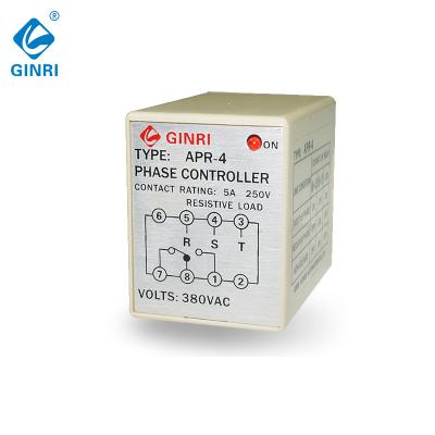 China Sealed Phase Reversal Relay Phase Failure and Phase Sequence Relay APR-3/APR-4 for sale