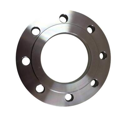 China Construction astm b16.5 galvanized carbon steel rf flat plate flange for sale