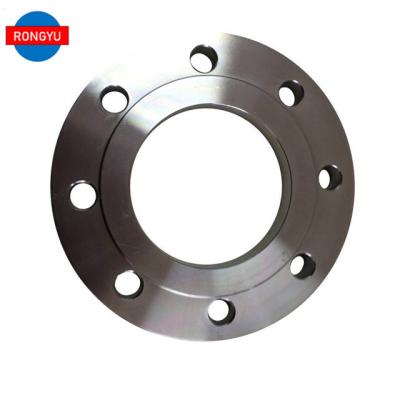 China Structural steel pipe fittings sus316 JIS 5k 10k stainless plate rf flat flange for sale