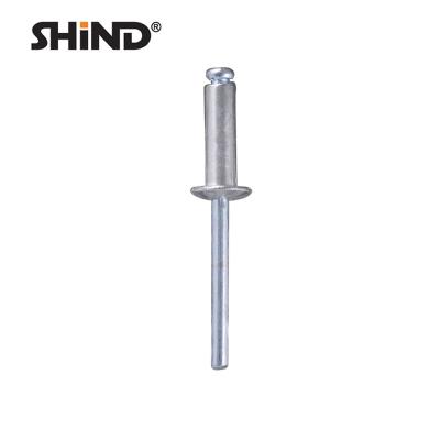 China 31095-31107 Eco-Friendly Manufacturer Supply Open Type Domed Head Steel Blind Pop Rivets Blind Rivets for sale