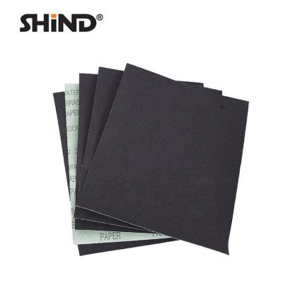 China SHIND 94745-94749 Longevity Waterproof Emery Papers Polishing Sandpaper Different Grit Polishing Water Sandpaper for sale