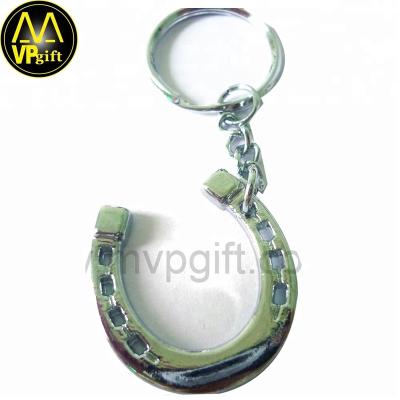 China High Quality Custom Metal Metal Promotion Horse 3D Shoe Keychain for sale