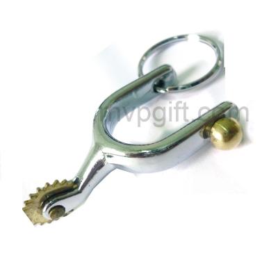 China Advertised Promotion Gift Good Quality Metal Silver Horse Shoe Key Chain for sale