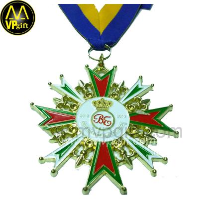 China Latest Design Europe Custom Large Personal Gold 3D Plastic Sports Masonic Running Award Medals for sale