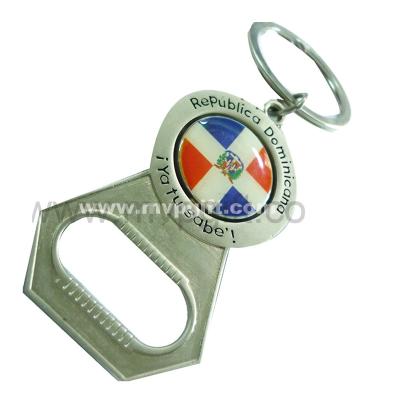 China China Meta Bottle Opener Gift Sustainable Hot Selling Key Chain Zinc Alloy for sale