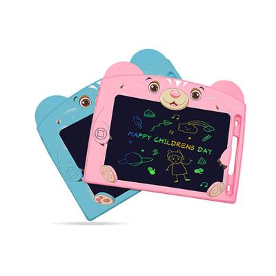 China New 8.5 Inch Cartoon LCD Self Adhesive Writing Board Children's Drawing Board Toy Drawing Board Write Seeing Small Blackboard for sale