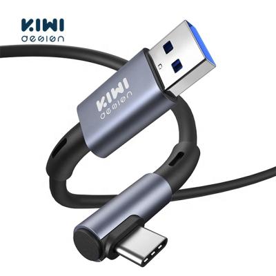 China Tinplate Copper Material Design KIWI +PVC USB C Cable 16 Feet/5 Meters High Speed ​​Data Transfer Cable Oculus Link VR Headset Fast Charging Cable For Research 2 for sale