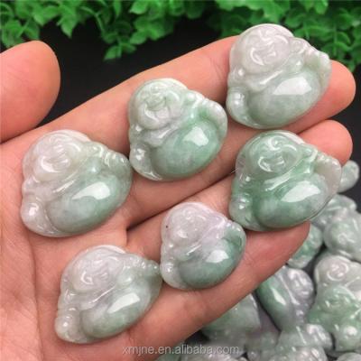 China Religious Burma Jadeite A Goods Guanyin Buddha Craft Carving Jade Pendant Jade Sihui Pendant Crafts Wholesale for sale