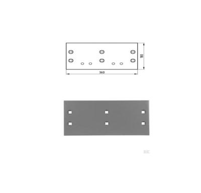 China Agriculture Landside SAME AS Lemken Parts 3411508 FOR AGRICULTURE MACHINE for sale